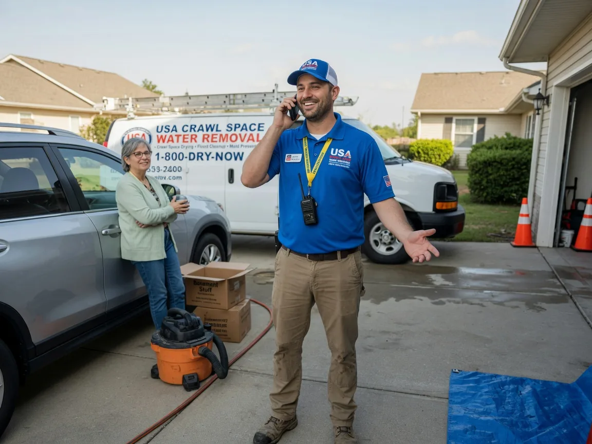 Crawl Space Water Removal Ashdown, AR FAQs